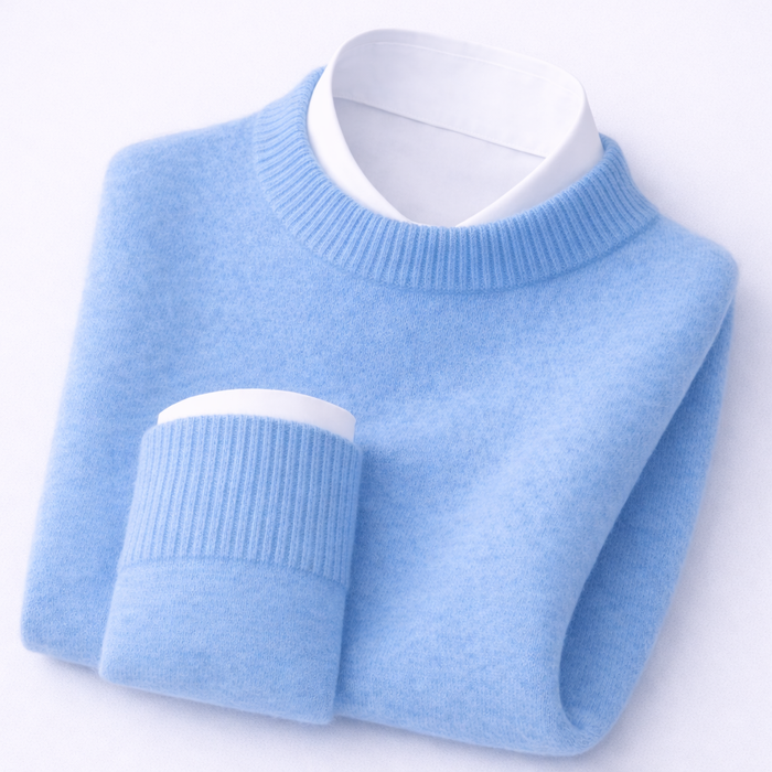Maglione Nuvée Lana – Celeste